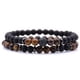 thumbnail image 5 of Qarigey 2 uds amantes encantadora 6mm circonitas Multicolor conjunto de cuentas de joyería circón Natural piedra de ojo de Piedra de ojo de tigre Piedra Ojo de Tigre 2piezas, 5 of 6