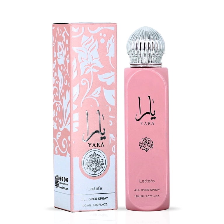 Yara by Lattafa Eau de Parfum Spray 100ml (3.4 oz) & All Over