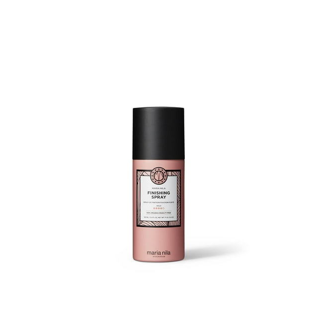 Maria Nila Finishing Spray 100 ml / 3.0 Oz Hold 4/5 Antioxidante Preserva el Color del Cabello Vegano y Sin Sulfatos/Parabenos