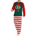 thumbnail image 2 of Lvotionpl Match Family Christmas Pjs, Matching Christmas Pajamas Long Sleeve Top & Pants Set Matching Holiday Family Pajama Xmas Sets, 2 of 5
