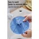 thumbnail image 5 of Recogedor de Pelos para Ducha, Instalación con Ventosa, Forma Cuadrada para Fácil Extracción, Multiusos En Baño, Bañera y Cocina, Tamaño de 5,91 X 5,91 Pulgadas, Incluye 1 Recogedor., 5 of 5