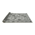 thumbnail image 2 of Ahgly Company Indoor Square Abstract Gray Modern Area Rugs, 6' Square, 2 of 4