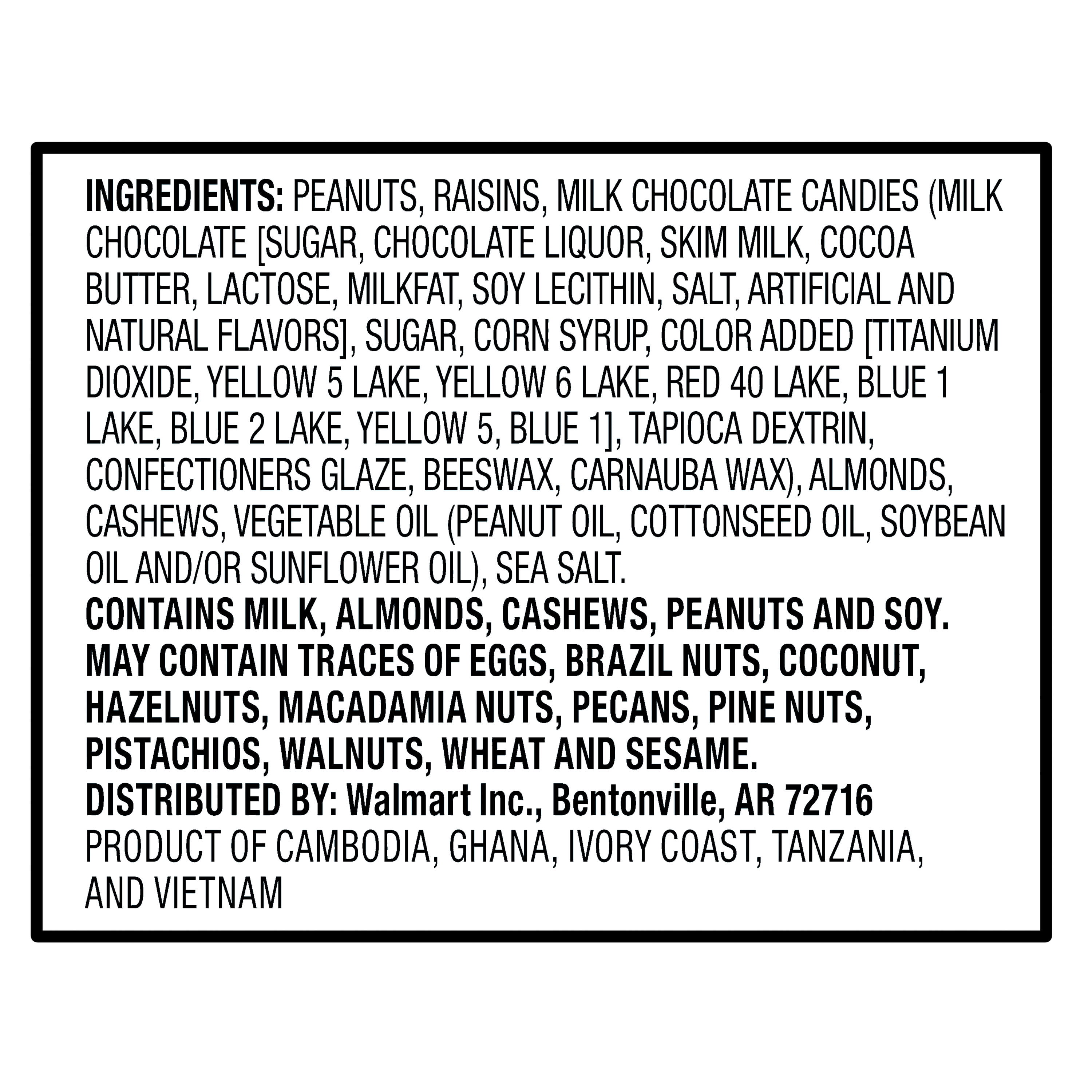 Great Value Mountain Trail Mix, 1.75 oz, 8 Count