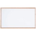 thumbnail image 4 of Aarco Products WOC3648 White Melamine Markerboard Oak Frame, 4 of 7
