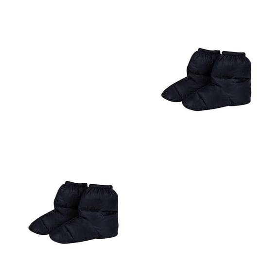 Botas tipo pantuflas Inteprter de nailon suave y ligeras para mujer color Negro tamaño M