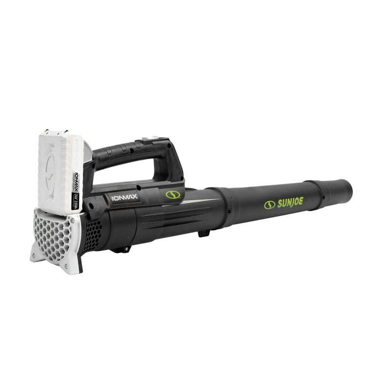 Sun Joe 100 MPH 280 CFM 24-Volt Turbine Cordless Jet Blower Kit with 2.0 Ah Battery + Charger Sun Joe 100 MPH 280 CFM 24-Volt Turbine Cordless Jet Blower Kit with 2.0 Ah Battery + Charger
