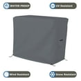 thumbnail image 6 of Bar Cart Cover 12 Oz Waterproof 100% Weather Resistant cart Cover with Air Pockets and Drawstrap for Sung Fit (34"(H) x 50"(W) x 30"(D), Grey), 6 of 6