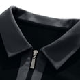 thumbnail image 5 of Abomasnow Mens Big and Tall Overisized Sweatshirts Quarter Zip Pullover Long Sleeve Collared Color Block Sweatshirts Casual Thermal Midweight Golf Shirts, 5 of 9