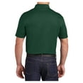thumbnail image 2 of Yellow Rooster Men's Micropique Sport-Wick Pocket Polo Forest Green 2XL, 2 of 8