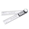 thumbnail image 2 of Digital Angle Ruler, Battery Powered Digital Angle Finder High Accuracy 200mm Ruler  For Woodworking, 2 of 8