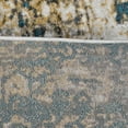 thumbnail image 4 of RUGSOTIC CARPETS MACHINE MADE HEATSET POLYPROPYLENE AREA RUGS - 9'x12', Rectangle Shape, Beige Blue Color, Floral Modern Design, High Pile Machine Made Area Rugs for Living Room, Bed Room (M00006), 4 of 7