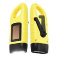 thumbnail image 1 of FloreceBien Linterna solar con manivela, linterna LED recargable de emergencia, linterna de supervivencia, linterna dinamo con mosquetón de cierre rápido para deportes al aire libre, 1 of 8