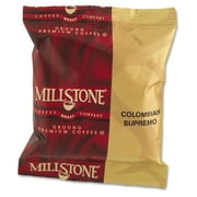 Millstone Gourmet Coffee, Colombian Supremo, 1.75 oz Fraction Pack, 24/Carton
