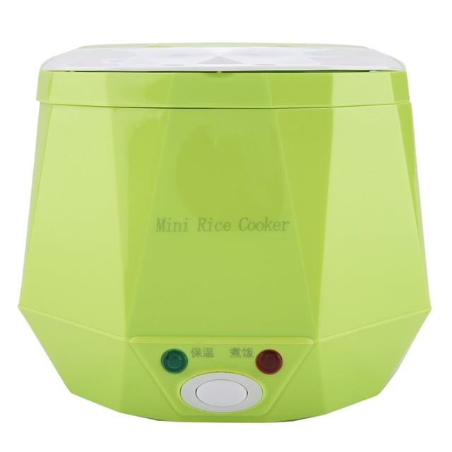 2 Cup Mini Rice Cooker Steamer 12V 100W 1.3L Portable Rice Cooker Multifunction Food Steamer For Cars