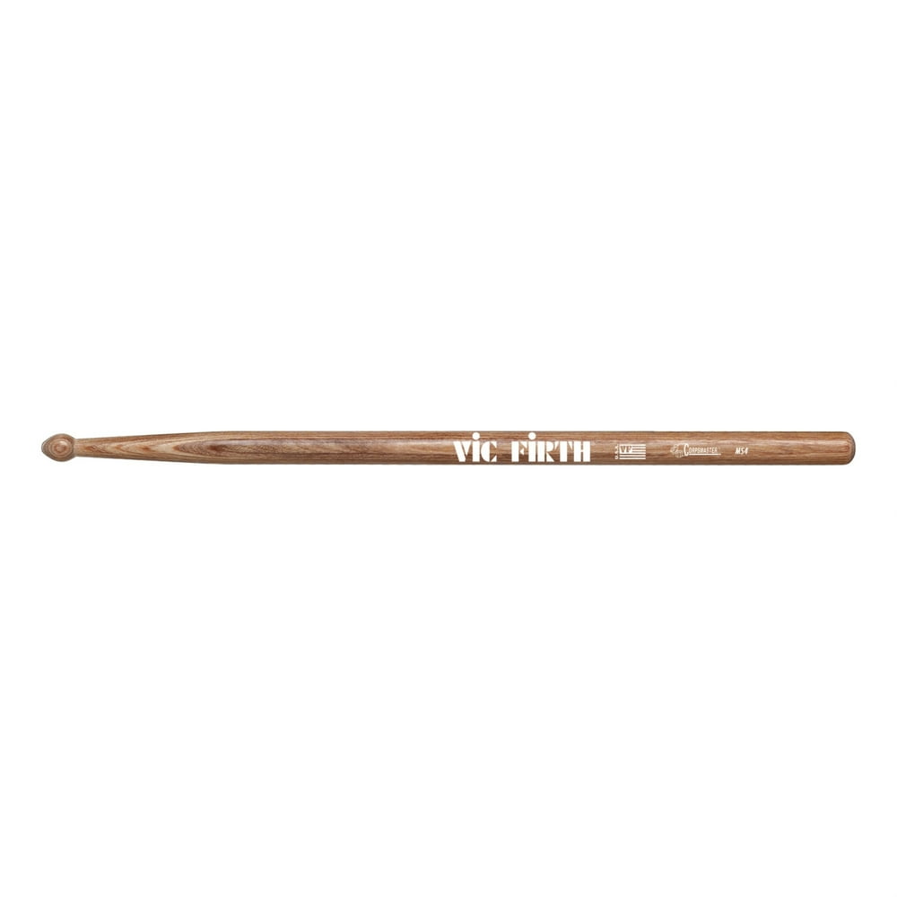 Vic Firth Corpsmaster MS4 Magnum Hickory Wood Tip Marching Drumsticks