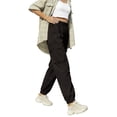 thumbnail image 2 of Women's Cargo Jogger Pants Elastic Waist Casual Tactical Tapered Utility Pants with Pockets, 2 of 6