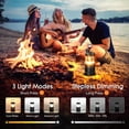 thumbnail image 4 of 4 Pack Camping Lanterns for Power Outages - Dimmable & 3 Color Modes,   Lantern, Collapsible, Water Resistant Lantern Flashlight for , Hurricane, Storms, Outdoor, 4 of 6