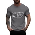 thumbnail image 3 of Xihbxyly Camisa de Manga Larga con Estampado de Moda para Hombre, Top Informal de Poliéster, Elegante Camiseta de Cuello Redondo, para Uso Diario, Atuendo de Verano y Primavera, Talla Mediana, Corte, 3 of 6
