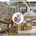 thumbnail image 5 of 5" Heavy Duty Casters, Industrial Caster Wheels Polyurethane Caster Wheel with Strong Load-Bearing Capacity 4000lbs(4 Pack Brakes), 5 of 11