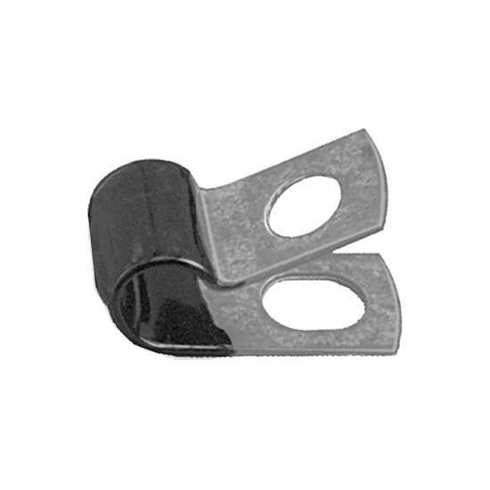 Auveco # 9382 Closed Clamp 5/16" Small - Galvanized Vinyl Coated. Qty 25.
