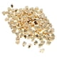 thumbnail image 1 of 500 cuentas espaciadoras para hacer joyas, cuentas sueltas hechas a mano para anillos. Oro, 1 of 9