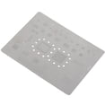 thumbnail image 3 of Plantilla De Plantilla De Reparación BGA, Velocidad De Estañado Rápida Plantilla De Plantilla De Reparación De Chip IC Resistente A Altas Temperaturas Acero Inoxidable, 3 of 7