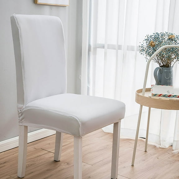 Staron High Elastic Chair Covers Set of 2, Brushed Soft Seat Slipcovers with Full Protection, Universal Fit for Dining & Office Chairs