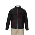 thumbnail image 6 of Aimik Hanes Men's Hooded Puffer Jacket - Insulated Quilted Winter Coat - Weather Resistant Men's Bubble Jacket-Black M, 6 of 6