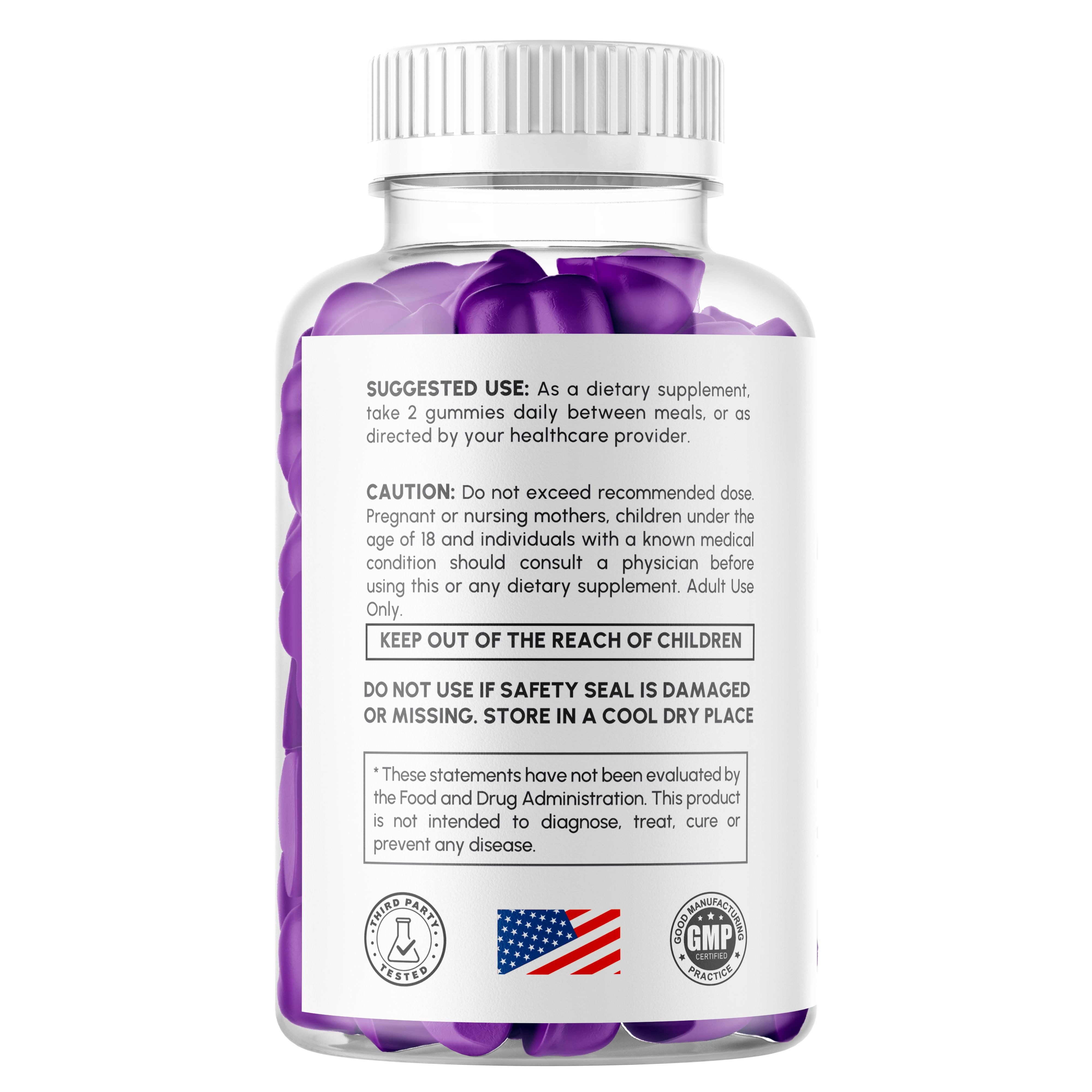Vital Boost XL Gummies Advanced Formula All Natural Vitamin Supplement 180 Gummies