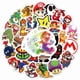 thumbnail image 2 of 50pcs Super Mario Stickers Decals for Kids Notebook Bumper Laptop Water Bottles 50PCS, 2 of 3