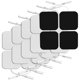 thumbnail image 1 of Almohadillas de repuesto para unidad TENS, NURSAL, reutilizables, 2x2, 20 unidades, con autoadhesivo mejorado para electroterapia, compatibles con AUVON TENS y TENS 7000., 1 of 5
