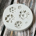 thumbnail image 5 of Clearance! Ikeay Molds for Baking, Silicone Flower for Earrings Tiny Daisy Diy Earrings Silicone Mould Flexible Resin Fondant Clay Jewelry, 5 of 9