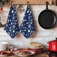 thumbnail image 6 of Navy Blue Nautical Kitchen Towels Set of 2, Cosatal Ocean Sea Anchor Starfish Absorbent Dish Towels for Kitchen, Microfiber Hand Towel, Quick Drying Tea Towel for Cleaning Decorative Dishcloths, 6 of 7
