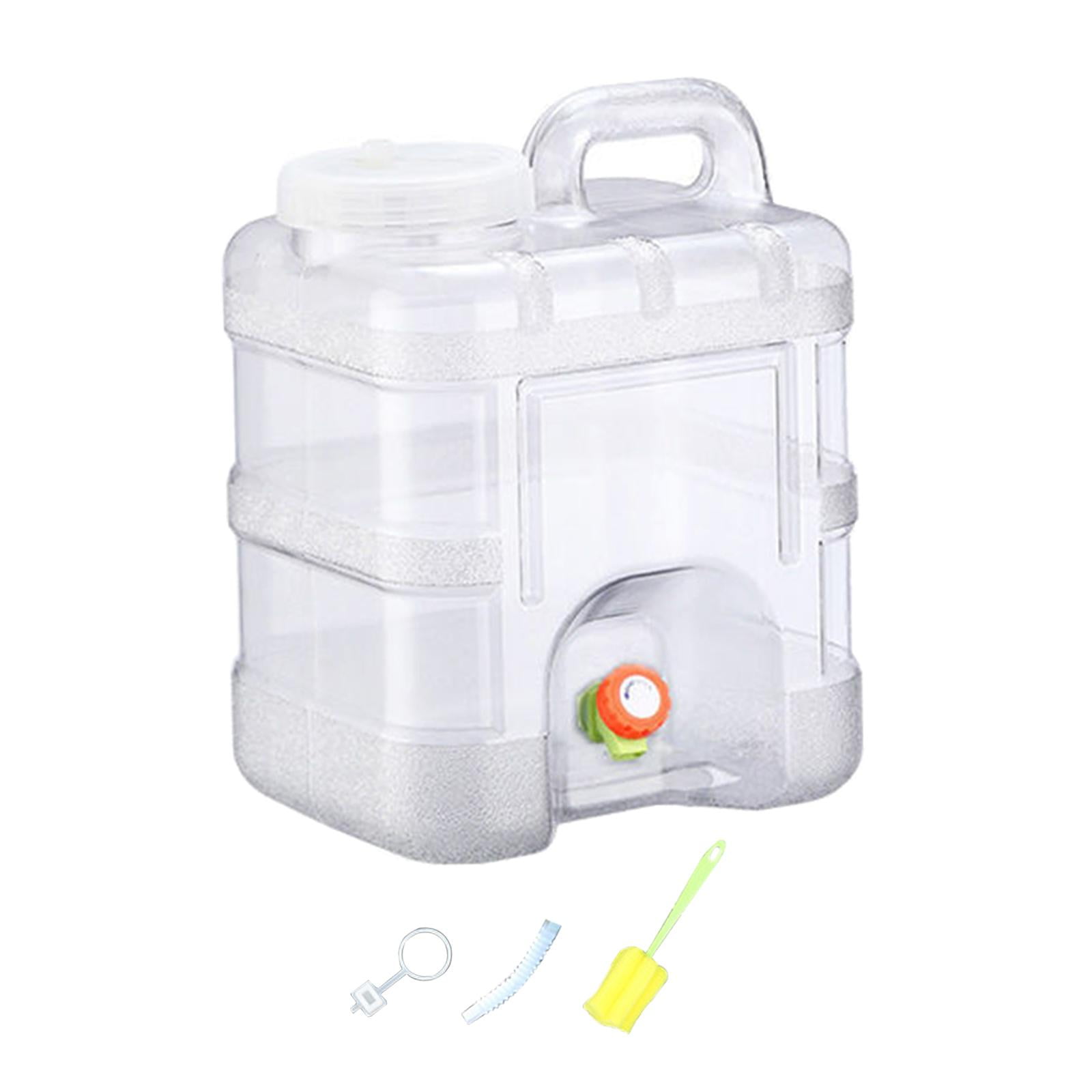 vidaXL Réservoir d'eau avec Robinet Pliable, Conteneur d'eau avec Tuyau