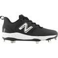 thumbnail image 2 of New Balance Men's Fresh Foam X 3000V6 Synthetic Low Metal Baseball Cleats Black/White Medium 8.5, 2 of 6