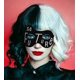 thumbnail image 2 of Wigs for Cruella le Costume Women black/white 26-27s, 2 of 4