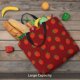 thumbnail image 5 of Balery Strawberry Bolsa de Mano para Mujeres con Cremallera, Bolsa de Gimnasio con Compartimentos, Bolsa para Laptop, Bolsa para Trabajo, 5 of 7
