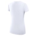 thumbnail image 3 of Women's G-III 4Her by Carl Banks  White Baltimore Ravens V-Neck Fitted T-Shirt, 3 of 3