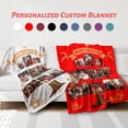 thumbnail image 5 of Custom Blanket with Picture/Photo - Personalized Flannel Throw Blanket for Women Men - Customized Blanket for Christmas Valentines Gifts Mom Dad Family Birthday Gifts (Only 1 Photo) Blankets, 5 of 5