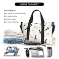 thumbnail image 4 of Travel Duffle Bag Champagne Bottle And Glasses Travel Tote Bags Carry on Luggage Waterproof Weekender Bags with Top Handle Adjustable Shoulde Strap for Travel Gym, 4 of 5