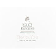 Mr And Mrs Thank You Cards