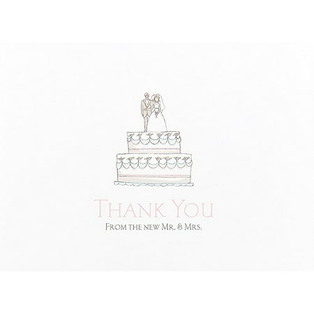 Mr And Mrs Thank You Cards