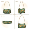 thumbnail image 7 of FORMRS Womens Shoulder Bag with Chain Strap Clutch Purse Cute Tote Handbag, Orange Tree Pattern, 7 of 7