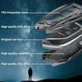 thumbnail image 3 of Zinc Alloy Key Fob Cover,Keychain,Full Protection Car Key Case for Cadillac Escalade ESV CT4 CT6 CT5 XTS XT4 XT5 Corvette C8 Smart Remote Keyless Keyshell Accessories,Gun Color,For Cadillac B, 3 of 7
