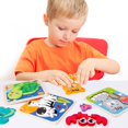 thumbnail image 3 of Gwong Juguete Niños Dibujos animados 3D Turtle Animal Bloques de construcción Jigsaw Puzzle Intelligent Toy Gwong 30005639, 3 of 7