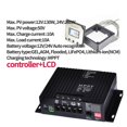 thumbnail image 2 of 12V/24V,10A Solar Controller With Load Output Function Charge Controller Support Bluetooth APP LCD Display Controller ,Easy to Use, 2 of 7