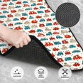 thumbnail image 3 of Yiaed Artoon Car Print Carpet Floor Mats for Cars, Auto Accessories Front & Rear Car Floor Mats Car Floor Foot Mat Sets of 4 Pieces, 3 of 7