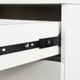 thumbnail image 6 of Seizeen 4-Drawer Dresser, White Heavy Duty Drawer for Bedroom, Chest of Drawer Under Desk, Storage Drawer Cabinet for Kids Room, Entryway, Hallway, 6 of 11