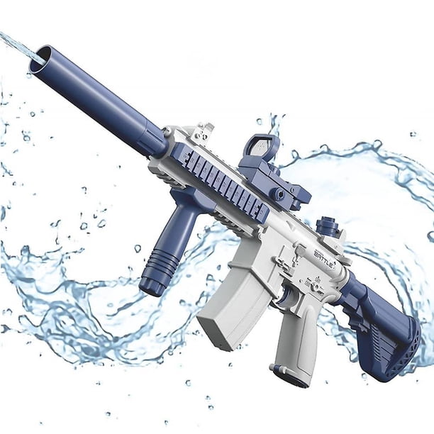 Electric Water Gun For Adults Automatic Squirt Water Guns Soaker Squirt Summer Squirt Shooter Gun Toy Swimming Pool Beach Water Toys