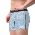 thumbnail image 4 of Kll White Bule Glitter Men'S Cotton Boxer Briefs Underwear-Xx-Large, 4 of 9